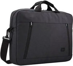 Huxton 15.6" Laptop Attache Fits Devices Up to 15.6" Polyester 16.3 x 2.8 x 12.4 Black 3204653