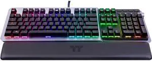 Thermaltake Argent K5 RGB Wired Gaming Keyboard MX Blue Switch Aluminum