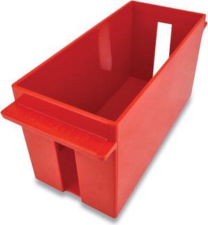Extra-Capacity Coin Tray Pennies 1 Compartment Red 560162