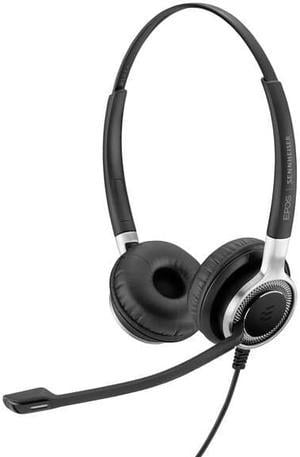 Sennheiser SC 660 ANC USB (508311) - Double-Sided (Binaural) Business Headset | for Skype for Business | with HD Sound, Active Noise Cancellation Microphone, & USB Connector (Black)