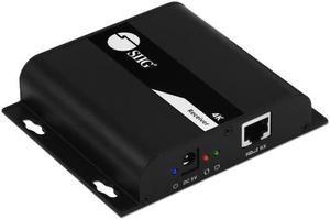 SIIG HDMI 4K30Hz HDbitT over IP Extender Receiver CEH25E11S2