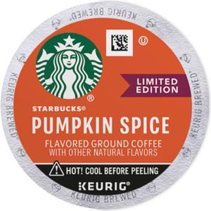 Pumpkin Spice Coffee K-Cups 22/Box 4 Boxes/Carton 12412028