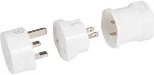 iStore World Travel Adapter - 120 V AC, 230 V AC Input - 10 A Output - White - APK0102CAI iStore World Travel Adapter - 120 V AC, 230 V AC Input - 10 A Output - White - APK0102CAI