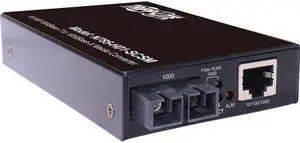 Tripp Lite 10km Hardened Gigabit Fiber to Ethernet Media Converter N785H01SCSM