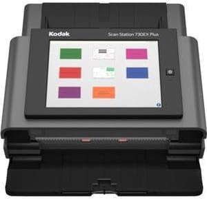 Kodak Scan Station 730EX Plus - Document scanner - Duplex -  - 600 dpi x 600 dpi - up to 70 ppm (mono) / up to 70 ppm (color) - ADF (75 sheets) - up to 6000 scans per day - Gigabit LAN