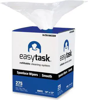 HOSPECO Wipes,A100,Md,10x12;Zip NETA100CZGW