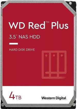 WD Red Plus 4TB NAS Hard Disk Drive  5400 RPM Class SATA 6Gbs CMR 256MB Cache 35 Inch  WD40EFPX