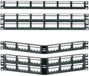 Panduit Mini-Com UICMPP24BLY Ultimate ID 24-Port Modular Patch Panel