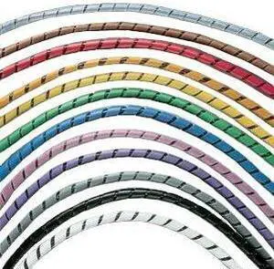PANDUIT 0.5" x 10ft Spiral Wrap Black T50FX0