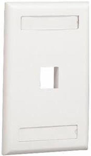 PANDUIT 1 Socket NetKey Faceplate NK1FWHY
