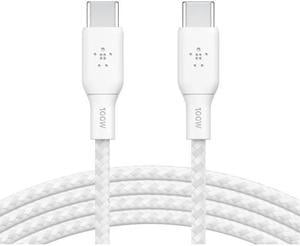 Belkin CAB014bt2MWH White BoostCharge USB-C to USB-C Cable 100W