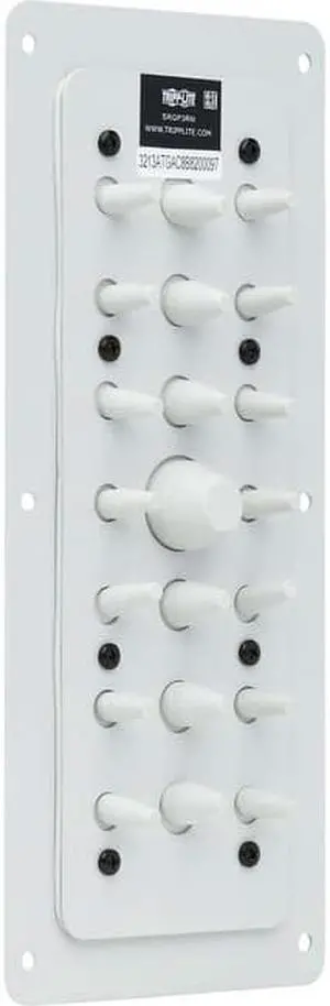 Tripp Lite SmartRack Cable Entry Gland Plate for NEMA-Rated Enclosure Cabinets, 21-Port Membrane - Cable Entry Plate - Metal