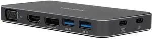 VisionTek VT210 Dual Display USB-C Docking Station with Power Passthrough ??? DP, HDMI, VGA, 2X USB-A, 1x USB-C for Windows, Mac, Chromebook, Ipad - 901525 VisionTek VT210 Dual Display USB-C Docking Station with Power Passthrough ??? DP, HDMI, VGA, 2X USB-A, 1x USB-C for Windows, Mac, Chromebook, Ipad - 901525
