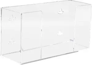 Quad Glove Dispenser 10.5 x 4 x 21.25 Clear AH145