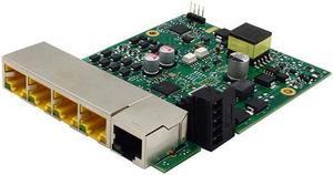 EMBEDDED 4 PORT POE FAST 10/100 10/100 +1 ETHERNET PORT -40F +158F