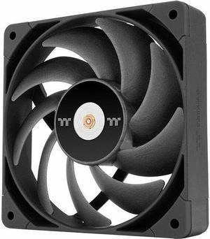 Thermaltake TOUGHFAN 12 Pro High Static Pressure PC Cooling Fan, PWM controlled 500~2000 rpm, Air Flow 70.8 CFM, Gen.2 Hydraulic Bearing 120mm Case/Radiator Fan (1 Pack) CL-F139-PL12BL-A