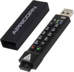 Apricorn 256GB Aegis Secure Key Encrypted USB 3.0 Flash Drive ASK3-NX-256GB