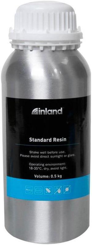 Inland Standard 3D Printer 405nm Resin LCD UV Curing White 500g
