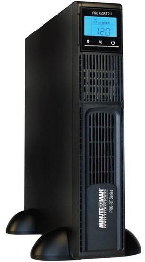 Minuteman PRO-RT PRO750RT2UNC 750VA Tower UPS - Tower - 120 V AC Input - 120 V AC Output - 8 x AC Power Receptacle(s)