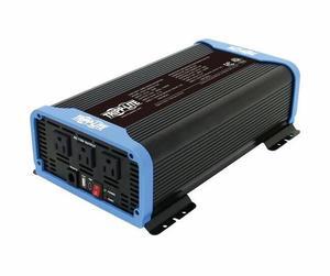 Tripp Lite 1500W Compact Power Inverter - 3x 5-15R, USB Charging, Pure Sine Wave