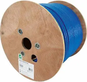 Tripp Lite 1000ft Cat8 25G/40G Solid Core S/FTP Ethernet Cable Blue N22601KBL