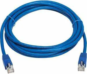 Tripp Lite Cat8 40G Snagless SSTP Ethernet Cable RJ45 M/M PoE Blue 10 ft. 3.1 m N272F10BL