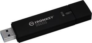 IronKey D500S 8GB USB 3.2 Gen 1 Type A Flash Drive IKD500S8GB