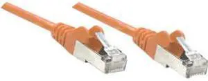 Intellinet Network Solutions Cat6 UTP Network Patch Cable 100 ft 30 m Orange 342322
