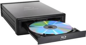 Kanguru U3-BDRW-16X Blu-ray Writer External Black TAA Compliant U3BDRW16X