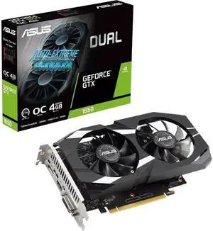 ASUS Dual GeForce GTX 1650 V2 OC Edition 4GB GDDR6 (PCIE 3.0, 4GB GDDR6 memory, HDMI 2.0b, DisplayPort 1.4a, DVI-D, IP5X Dust Resistant, Auto-Extreme) DUAL-GTX1650-O4GD6-P-V2 ASUS Dual GeForce GTX 1650 V2 OC Edition 4GB GDDR6 (PCIE 3.0, 4GB GDDR6 memory, HDMI 2.0b, DisplayPort 1.4a, DVI-D, IP5X Dust Resistant, Auto-Extreme) DUAL-GTX1650-O4GD6-P-V2