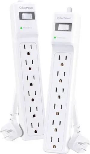 CyberPower MP1082SS Essential 6 Outlet Surge with 500 J CyberPower MP1082SS Essential 6 Outlet Surge with 500 J