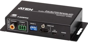 ATEN True 4K HDMI Repeater with Audio Embedder and De-Embedder VC882 ATEN True 4K HDMI Repeater with Audio Embedder and De-Embedder VC882