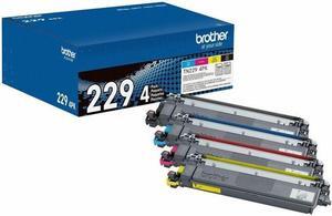 Brother Genuine TN2294PK Standard Yield Toner Cartridge B/C/M/Y Multi-Pack