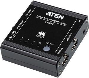 ATEN 3-Port True 4K HDMI Switch VS381B