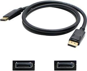 AddOn 6ft 4K UHD DisplayPort Cable Black DISPLAYPORT14MM6F