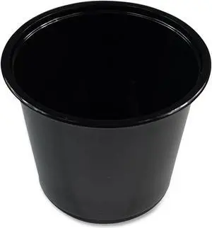 Boardwalk Souffle/Portion Cups 5.5 oz Polypropylene Black 2 500/Carton PRTN55BL