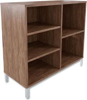 Essentials Laminate Bookcase Five-Shelf 36w x 15d x 31.6h Espresso UN56979CC