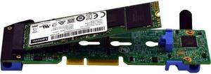 Lenovo ThinkSystem M.2 SATA/NVMe 2-Bay Enablement PCIe Adapter 4C57A85377