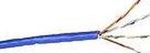 Belkin A7L704-500BLU-P 500 ft. Cat 6 Blue 23AWG Plenum Solid Bulk Cable