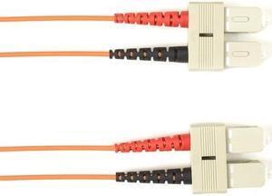 Black Box Fiber Optic Duplex Patch Network Cable FOCMP62030MSCSCOR