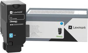 Lexmark CS735 Cyan Return Program 12.5K Toner Cartridge