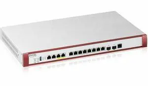 ZyXEL USGFLEX700H High Speed UTM Cyber Security and VPN Firewall, 2 PoE+ 30W Ports, Nebula Cloud Option, 2 Multi-Gig 2.5G Ports,  2 10G Ports, 2 SFP+, Hardware Only