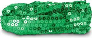 Calypso Studios Glitz Bendi Sequin Wire Headband Dance Cheer Costume Green
