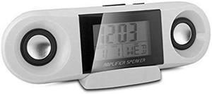 iPod or MP3 Amplifier Speaker with Clock