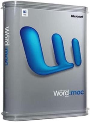 Microsoft Word 2004 for Mac (Upgrade)
