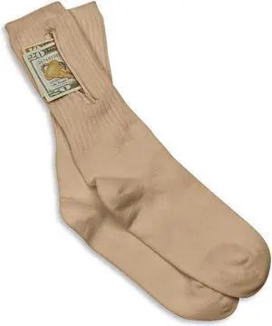 Travelon Security Socks - Tan (Medium)