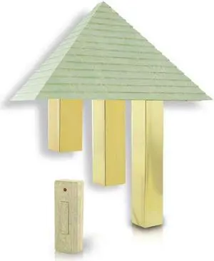 Artworks Home Décor Wireless Pyramid Door Chime