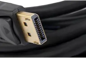 Unirise DP-06F-MM Unirise Display Port Cable M-M, 6ft - DisplayPort for Audio/Video Device - 6 ft - DisplayPort Male Digital Audio/Video - DisplayPort Male Digital Audio/Video - Gold Plated -