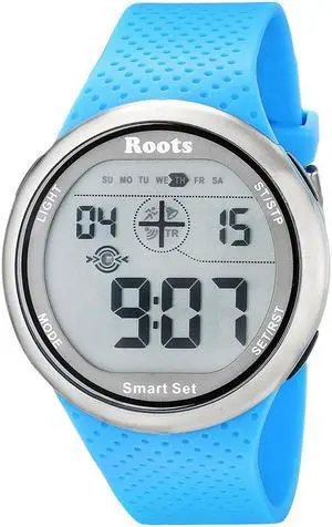 Roots Cove Digital Display Quartz Watch Blue