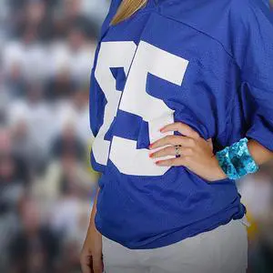 Calypso Studios Glitz Bendi Sequin Wire Headband Dance Cheer Costume Light Blue